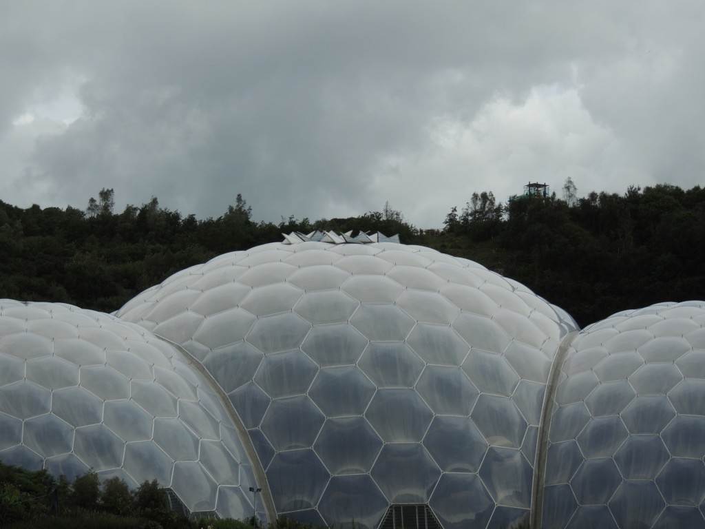Eden Project Domes Closeup